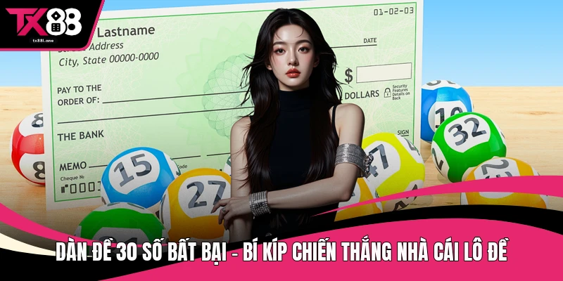 Dàn đề 30 số bất bại