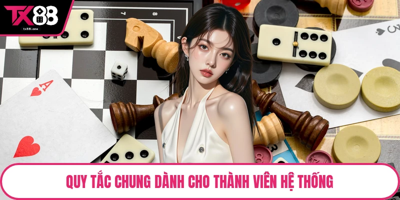 Quy tắc chung dành cho thành viên hệ thống