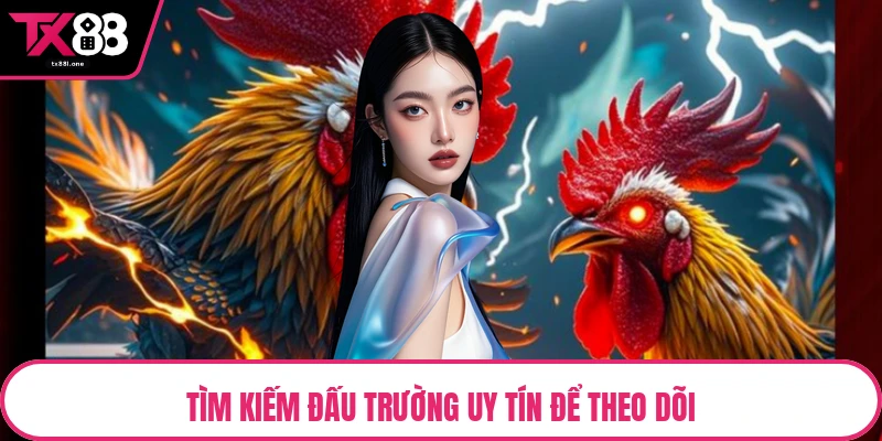 Tìm kiếm đấu trường uy tín để theo dõi