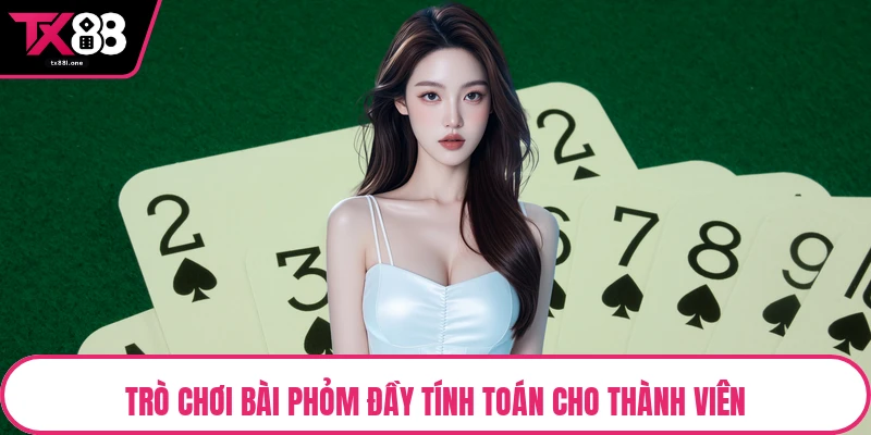 Trò chơi bài phỏm đầy tính toán cho thành viên